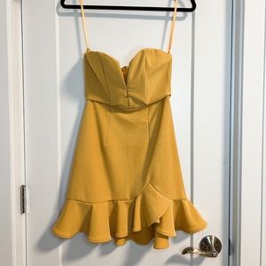 Hello Molly Strapless Mini Dress